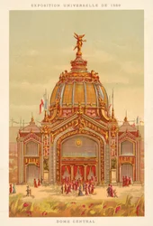 Dôme central, Exposition Universelle 1889, Paris